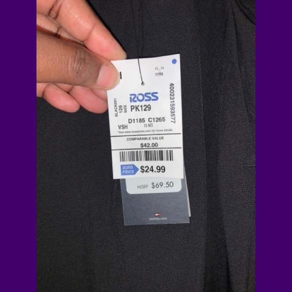 ❗️NEW❗️ Tommy Hilfiger Black Pants - Picture 6 of 6